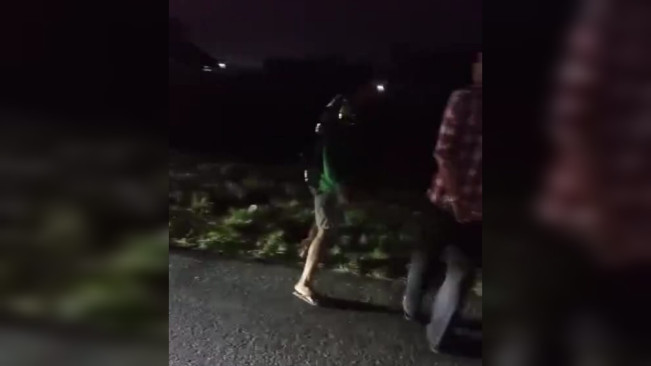 Korban driver Ojol dibegal di Deli Serdang. [Instagram]